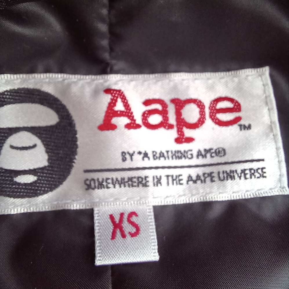 Aape by a bathing company DOWN FILLED WINTER LONG JACKET NEW